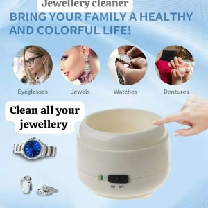 Jewellery cleaner, necklace cleaner, earring cleaner