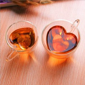250ml double wall insulated glass, coffee double wall glass tea double wall glass