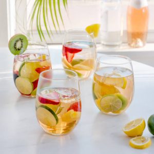 6pcs egg shaped glass cup, desert glass set, ice cream glass set,