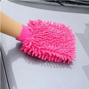 A set of 2 car wash microfiber Multifunction mitten, window wash mitten, car wash mitten, house hold wash mitten