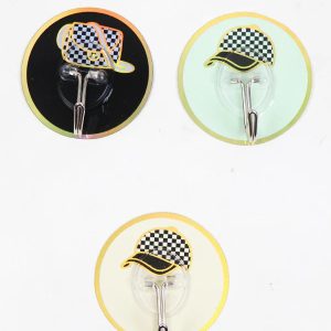 3pc round cap &bag hooks
