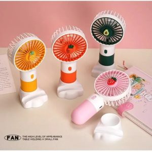 Mini stand fan multi-colour