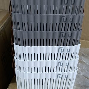 small plastic rectangular storage basket 500