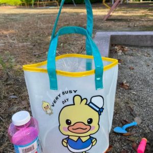 Clear tote duck bag
