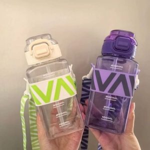 VA square hello bottle