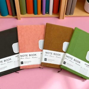 Magnetic Ribbed cover Notebook
