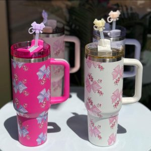 Floral Vintage 1.2L Stanley cup/Tumbler UL-446